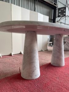 Carrara Marble Dinning Table 6