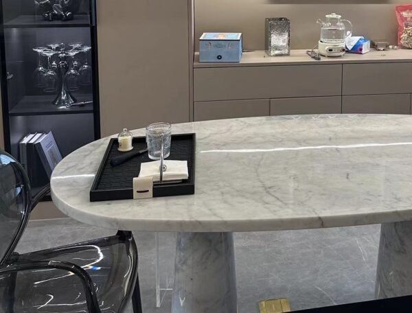 Carrara Marble Dinning Table 9