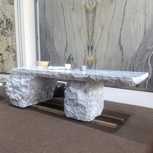 blues marble dining table